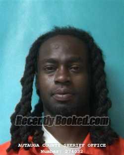 Recent Mugshot Image for BRANDON HALL in Autauga County, Alabama