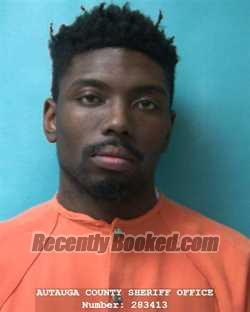 Recent Mugshot Image for TERRENCE BLUE in Autauga County, Alabama