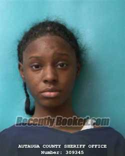 Recent Mugshot Image for KY'TERRIA RAN DAYSHAA BARNES in Autauga County, Alabama