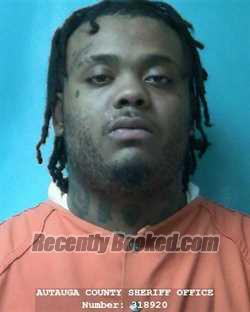 Recent Mugshot Image for ARIYAE GARNET PETTWAY in Autauga County, Alabama