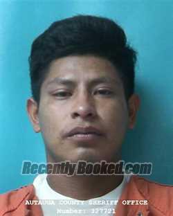 Recent Mugshot Image for OSEAS MACEDONIO MEJIA MORALES in Autauga County, Alabama