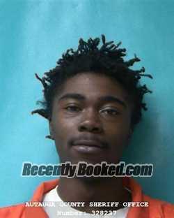 Recent Mugshot Image for ARMOND MARKEEYS WILLIAMS in Autauga County, Alabama