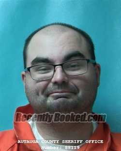 Recent Mugshot Image for WILLIAM BROCK BOATFIELD in Autauga County, Alabama