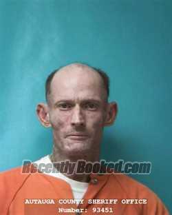 Recent Mugshot Image for WILLIAM FRANKLIN VICK in Autauga County, Alabama