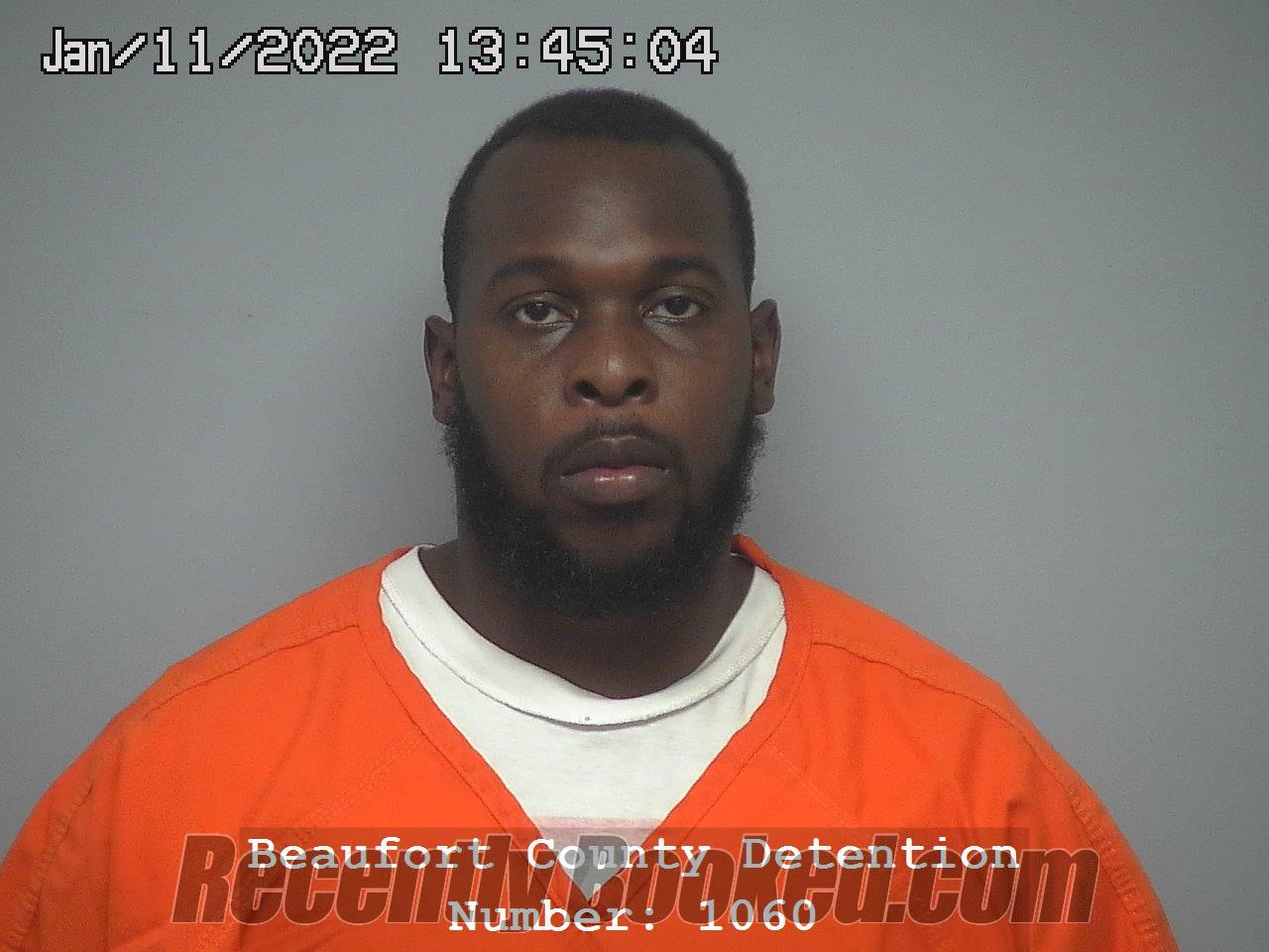 Recent Mugshot Image for ANTHONY CHAPLIN in Beaufort County, South Carolina