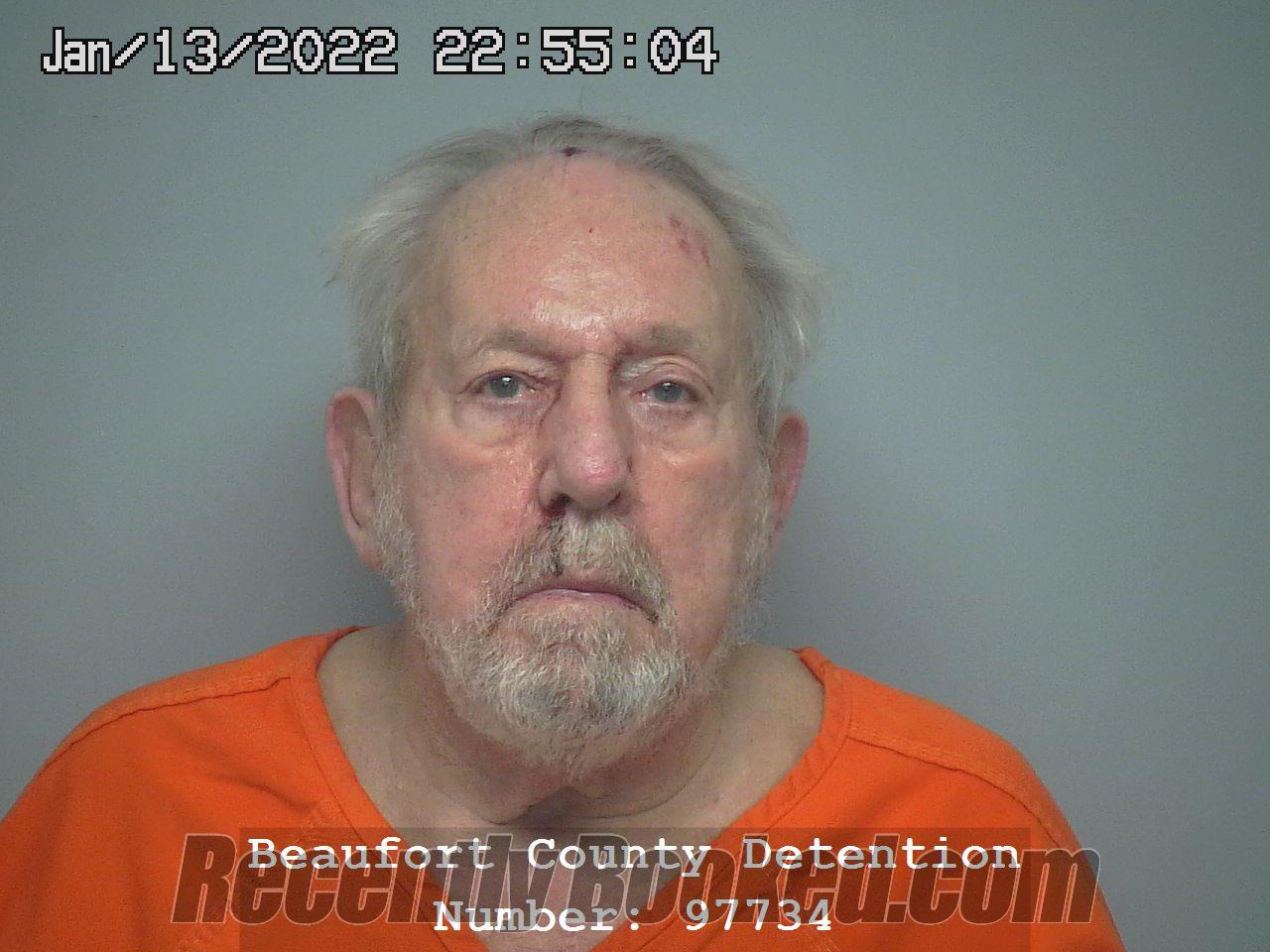 Recent Mugshot Image for RONALD FREDERICK ANDERSON in Beaufort County, South Carolina