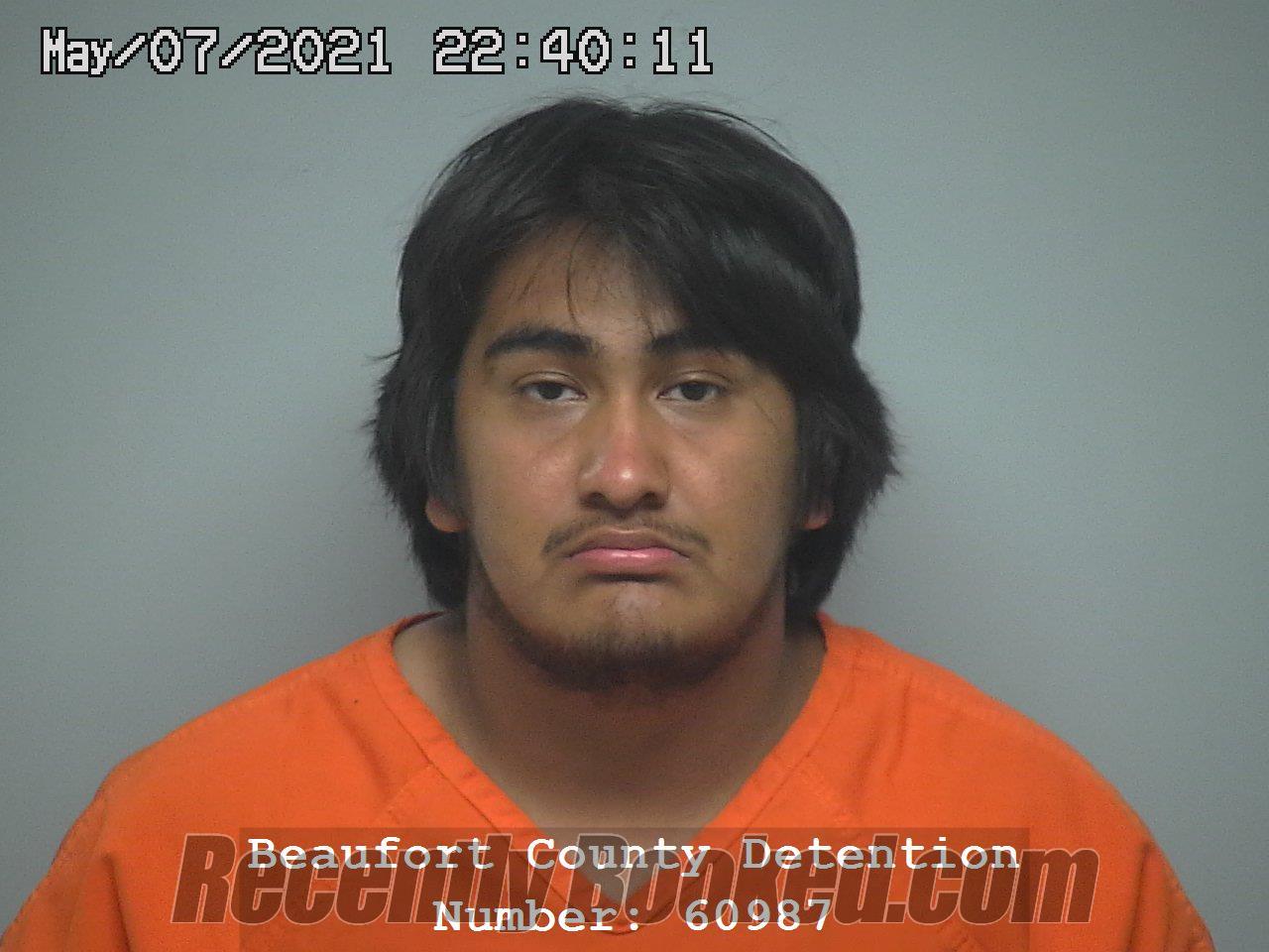 Recent Mugshot Image for RAYMUNDO ANTONIO LARA in Beaufort County, South Carolina