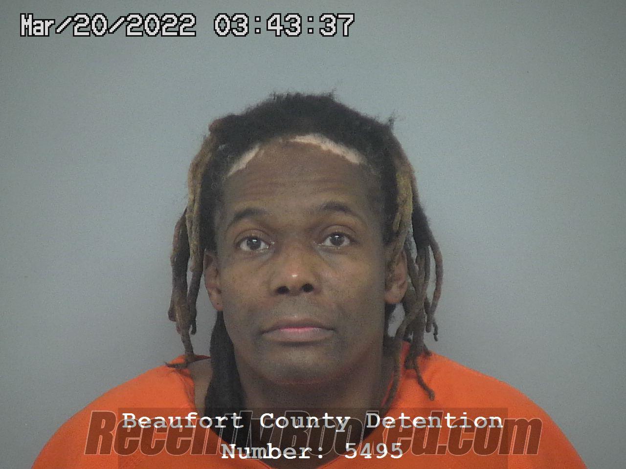 Recent Booking / Mugshot for NORRIS LAMONTE SAMS in Beaufort County