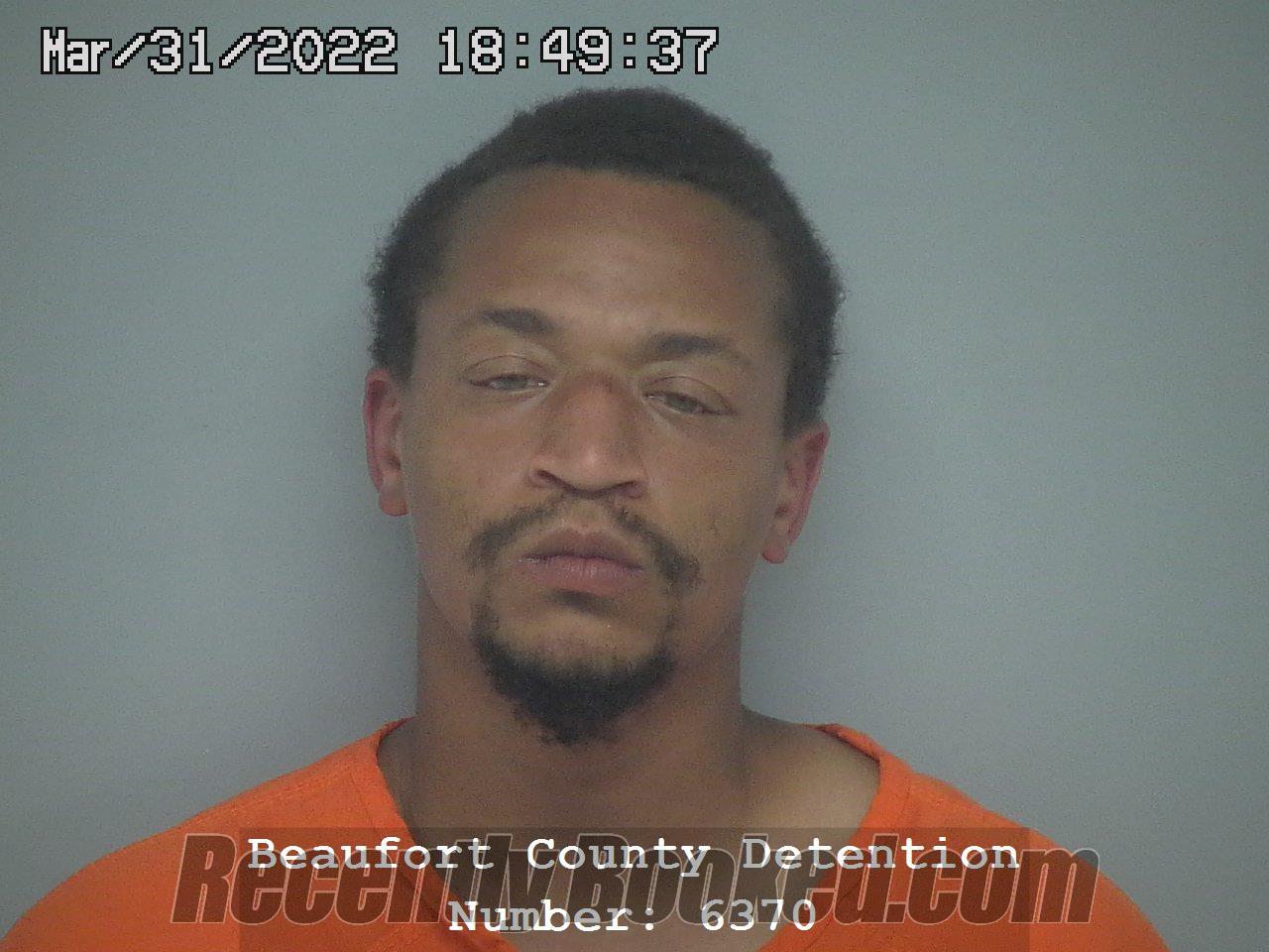 Recent Booking / Mugshot for JOHN TOPPER MAJOR in Beaufort County ...