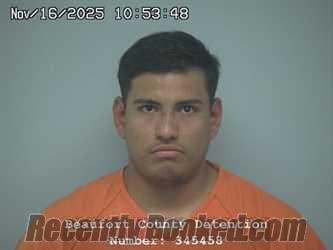 Recent Mugshot Image for AXEL MIGUEL ABARCA NAVA in Beaufort County, South Carolina