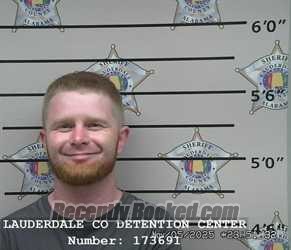 Recent Mugshot Image for BRANDON KYLE ALLISON in Lauderdale County, Alabama