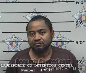 Recent Mugshot Image for LORENZO DAWAYNE REEDER in Lauderdale County, Alabama