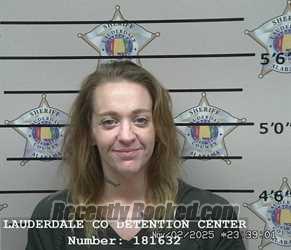 Recent Mugshot Image for LACEY KRISTEN HARVILLE - STRICKLIN in Lauderdale County, Alabama