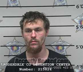 Recent Mugshot Image for JOSHUA ANTHONY GADBAW in Lauderdale County, Alabama