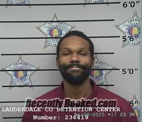 Recent Mugshot Image for ANDRE FRANKLIN MURRELL in Lauderdale County, Alabama