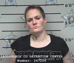 Recent Mugshot Image for AMY MARIE DE JESUS in Lauderdale County, Alabama