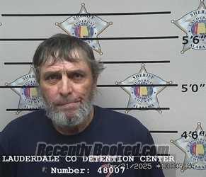 Recent Mugshot Image for ARLEN DALE HOLLAND in Lauderdale County, Alabama