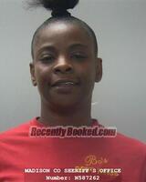 Recent Mugshot Image for MARKETA CHANTYA BAILEY in Madison County, Alabama