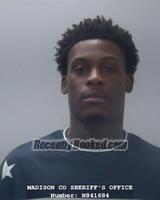 Recent Mugshot Image for TRAVION ORLANDO HARDIN in Madison County, Alabama