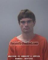 Recent Mugshot Image for COBY WADE HANRAHAN in Madison County, Alabama