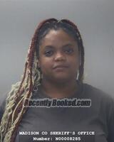 Recent Mugshot Image for ZOE SIMONE LOCKETT in Madison County, Alabama