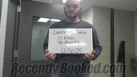 Recent Mugshot Image for JUSTIN E LIVENGOOD in Marion County, Alabama