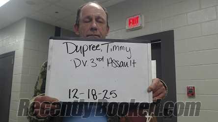 Recent Mugshot Image for TIMMY DUPREE in Marion County, Alabama