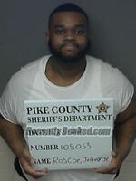 Recent Mugshot Image for JEFFERY ROSCOE in Pike County, Alabama