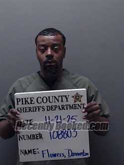 Recent Mugshot Image for DAVONTAE OBRIEN FLOWERS in Pike County, Alabama
