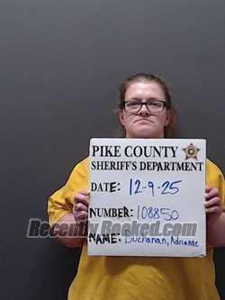 Recent Mugshot Image for Adrianne Faith Buchanan in Pike County, Alabama