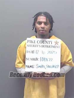 Recent Mugshot Image for SHEDRICK DECARLOS SMITH in Pike County, Alabama
