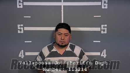Recent Mugshot Image for ISSAC FLORES GONZALEZ in Tallapoosa County, Alabama