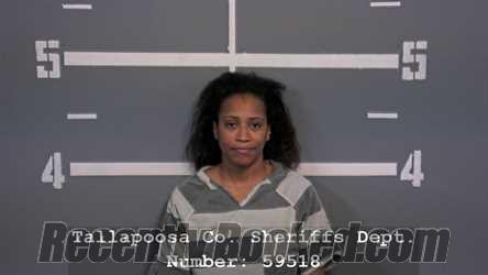 Recent Mugshot Image for CHASITY MICHELLE WILLIAMS in Tallapoosa County, Alabama