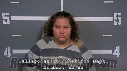 Recent Mugshot Image for JESSICA LYNNE WALKER in Tallapoosa County, Alabama