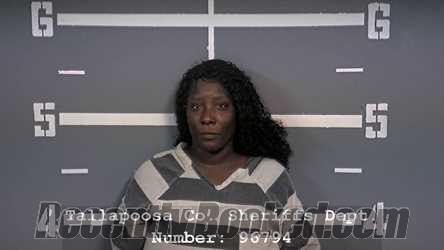 Recent Mugshot Image for YTEVIA NICOLE FINLEY in Tallapoosa County, Alabama