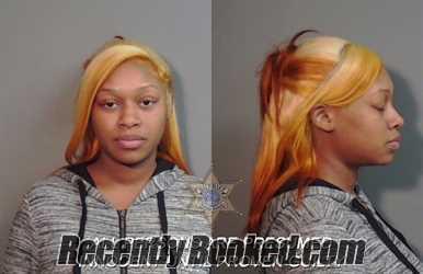 Recent Mugshot Image for Shaniya Shavaughn Johnson in Caddo Parish, Louisiana