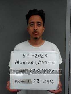 Recent Booking / Mugshot for ANTONIO NMN Junior ALVARADO in Sebastian