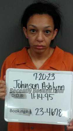 Recent Mugshot Image for Ashlynn Marie Johnson in Sebastian County, Arkansas