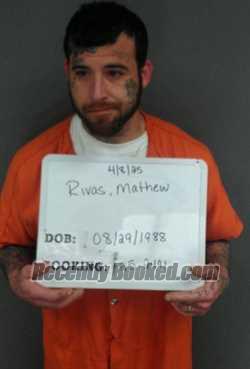 Recent Booking / Mugshot for MATTHEW GENE RIVAS in Sebastian County ...