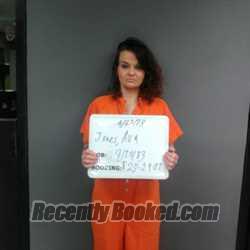Recent Booking / Mugshot for AVA KATHLEEN JONES in Sebastian County