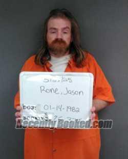 Recent Booking / Mugshot for JASON ADAM RONE in Sebastian County, Arkansas