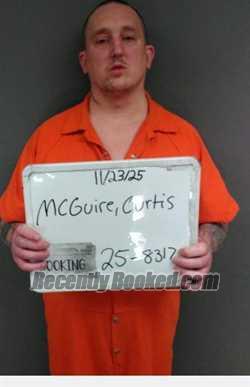 Recent Mugshot Image for CURTIS ALAN MCGUIRE in Sebastian County, Arkansas