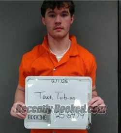 Recent Mugshot Image for Tobias Lynn Towe in Sebastian County, Arkansas