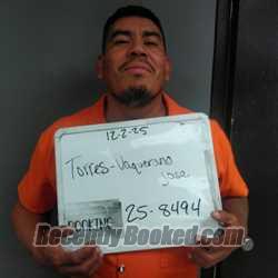 Recent Mugshot Image for JOSE ANGEL TORRES-VAQUERANO in Sebastian County, Arkansas
