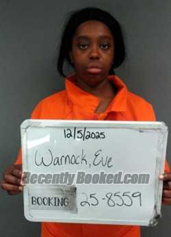 Recent Mugshot Image for Eve Theola Shiadra Warnock in Sebastian County, Arkansas