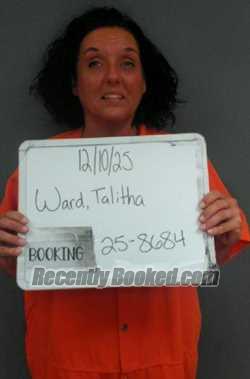Recent Mugshot Image for Talitha Reane Ward in Sebastian County, Arkansas