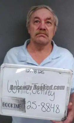 Recent Mugshot Image for Jeffrey Nathan White in Sebastian County, Arkansas