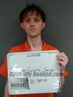 Recent Mugshot Image for Jacob Scribner-Castillo in Sebastian County, Arkansas