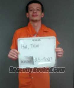 Recent Mugshot Image for TALAN ANDERSON HALL in Sebastian County, Arkansas