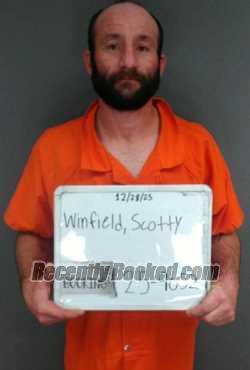 Recent Mugshot Image for Scotty Dale Winfield in Sebastian County, Arkansas